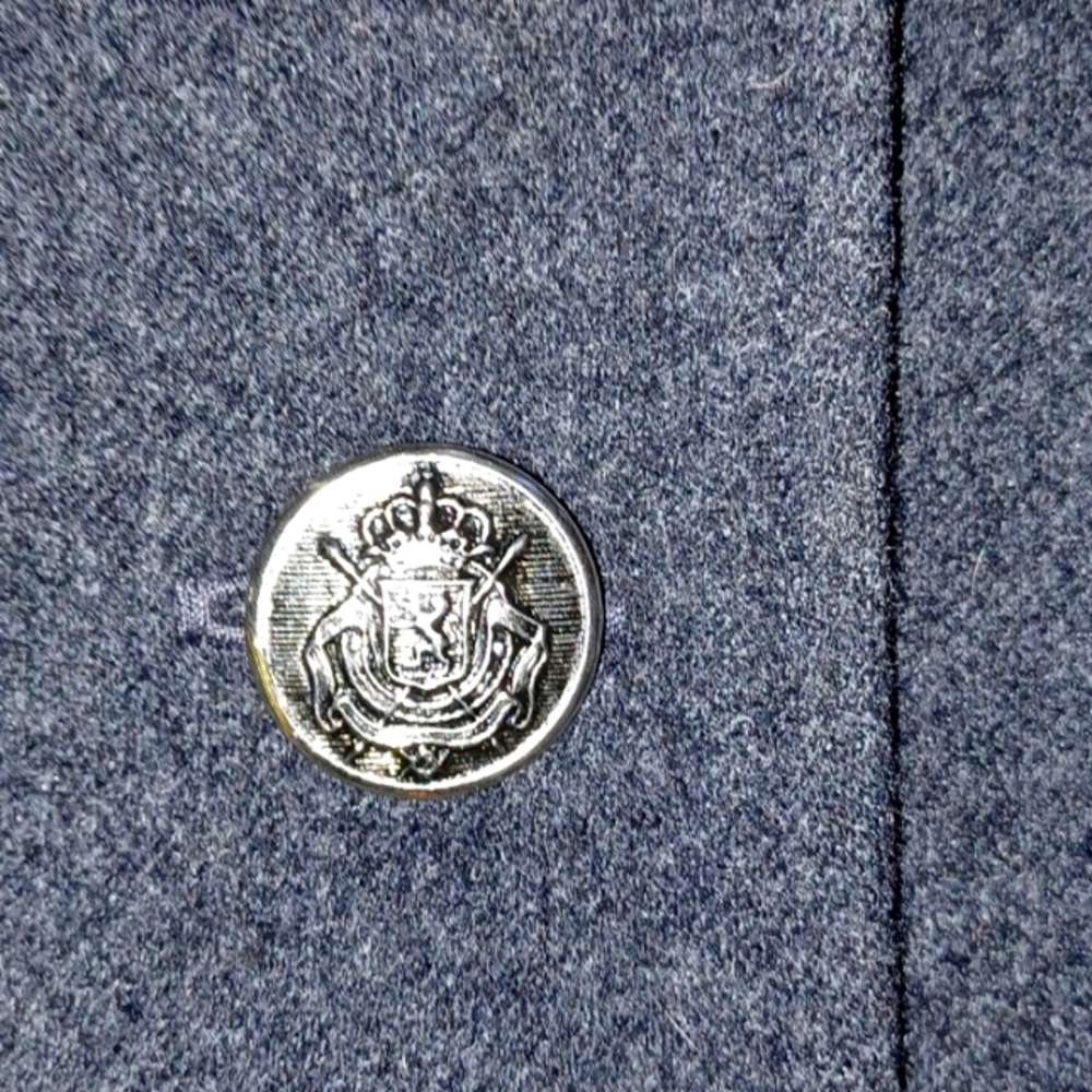 Pendleton Custom-Made Dark Gray Wool Blazer, Wome… - image 2